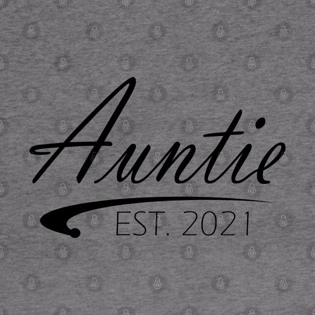 Auntie Est. 2021 by KC Happy Shop